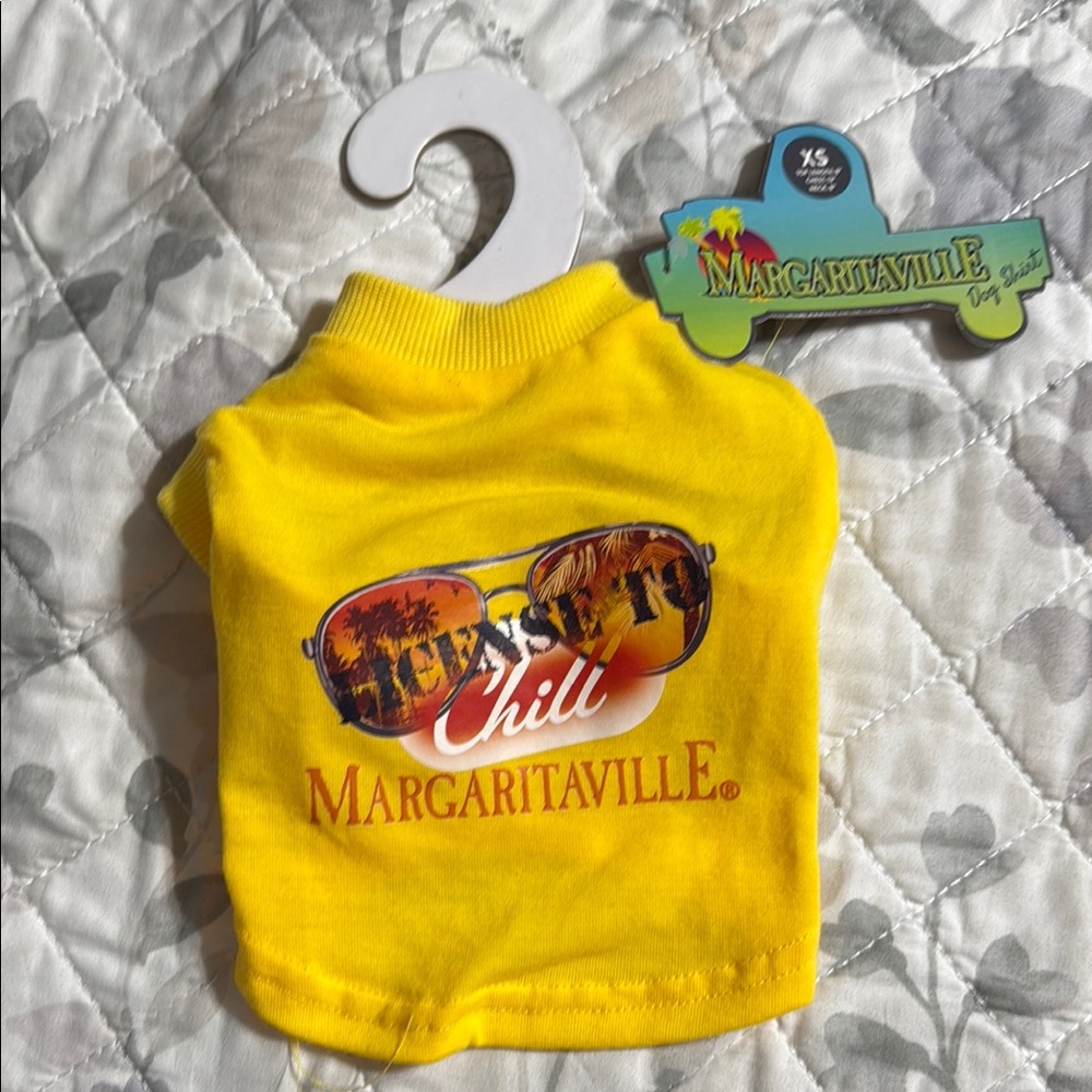 Margaritaville Dog Yellow Chill Shirt